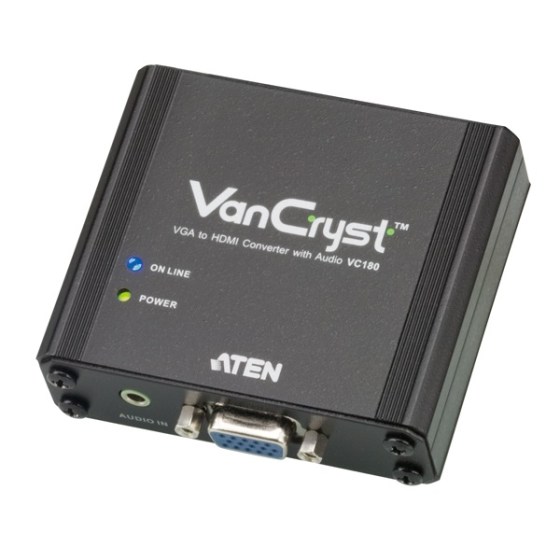 ATEN VanCryst Konverter VGA - HDMI - (VC180-A7-G)